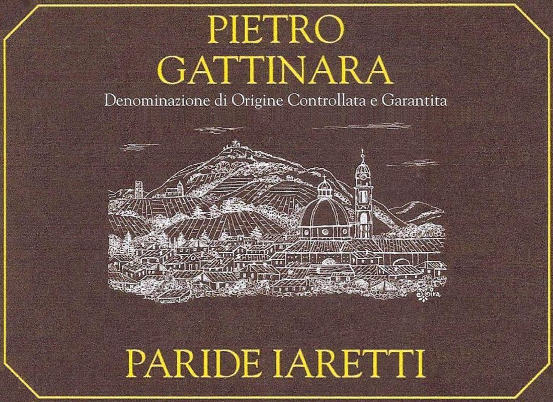 Azienda Vitivinicola Paride Iaretti Gattinara Pietro 2010 Front Label