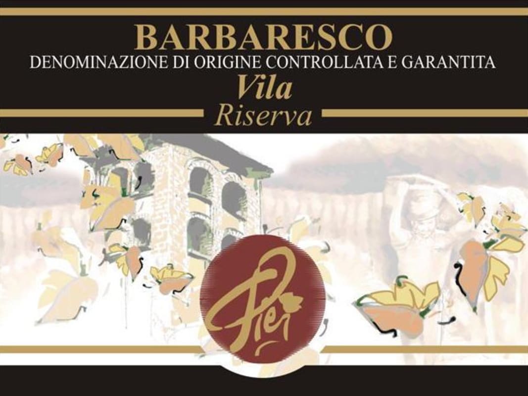Pier Vila Riserva 2001 Front Label