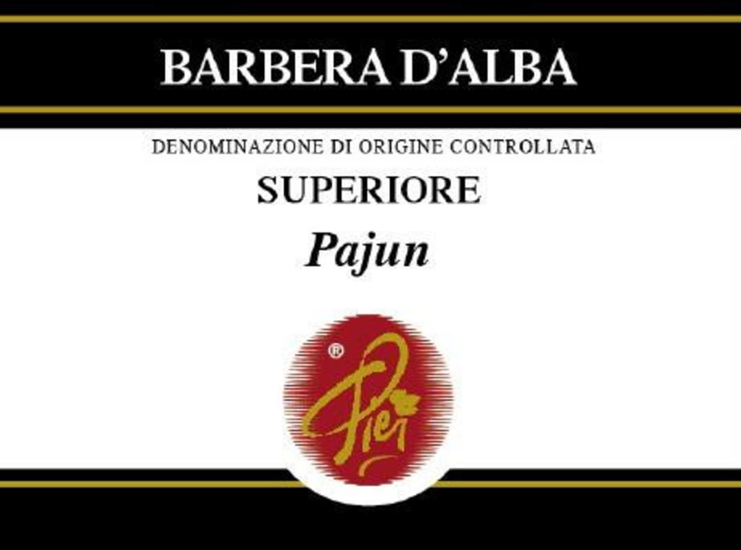 Pier Pajun Superiore 2013 Front Label