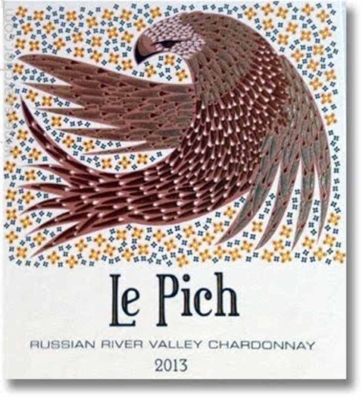 Purlieu Le Pich Chardonnay 2013 Front Label