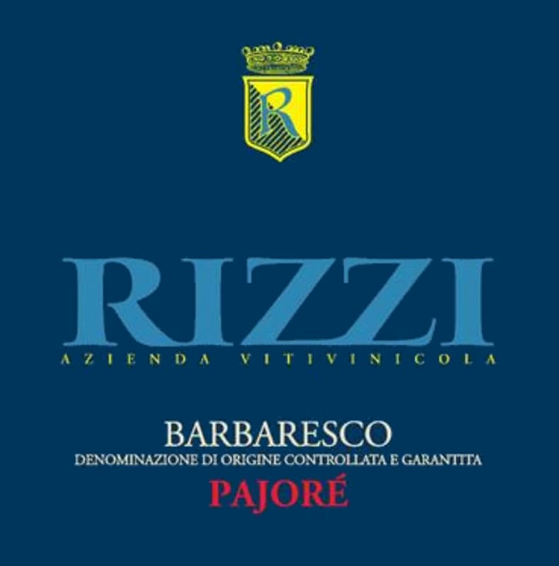 Rizzi Barbaresco Pajore 2008 Front Label