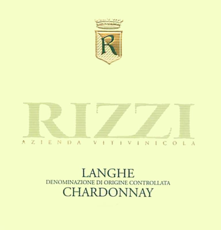 Rizzi Langhe Chardonnay 2009 Front Label