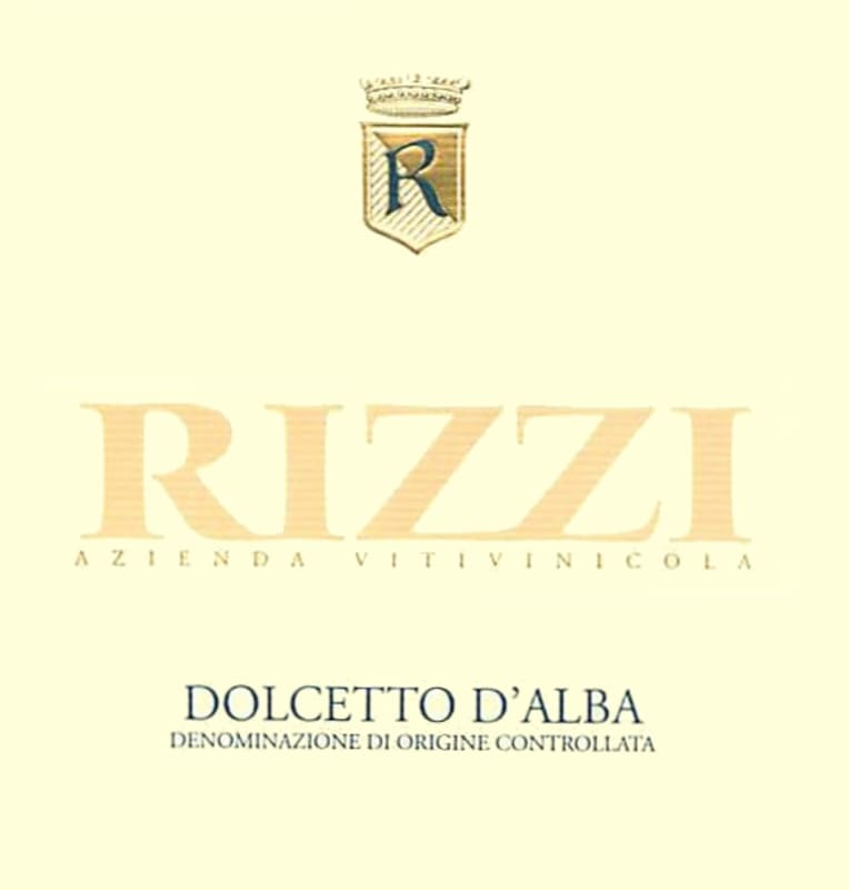 Rizzi Dolcetto d'Alba 2007 Front Label