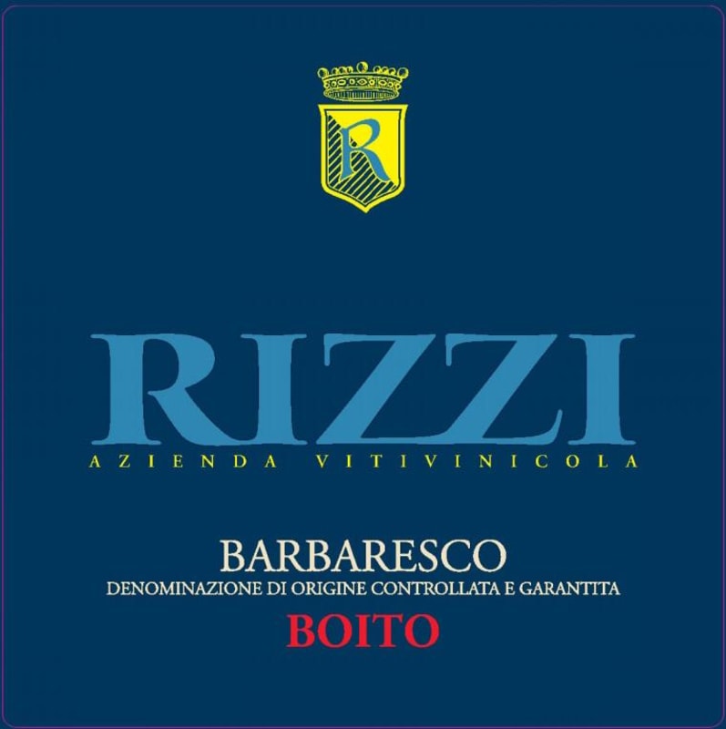 Rizzi Barbaresco Boito 2006 Front Label