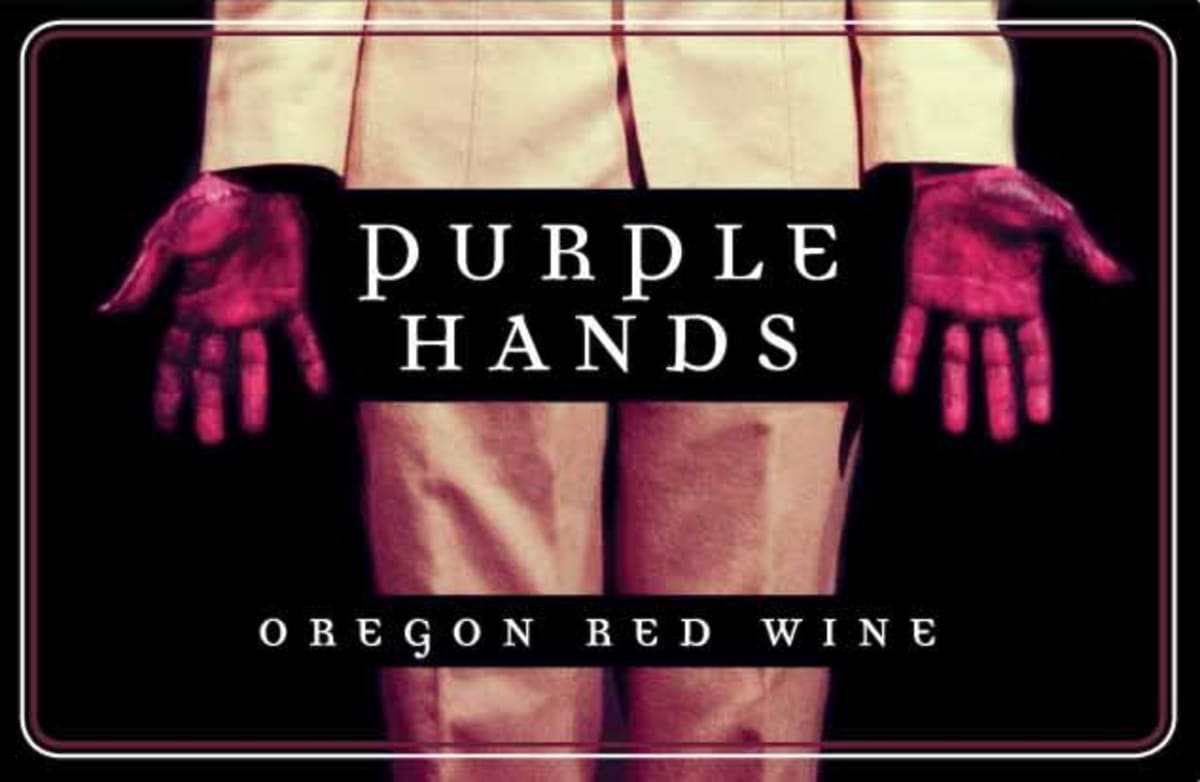 Purple Hands Red Blend 2009 Front Label