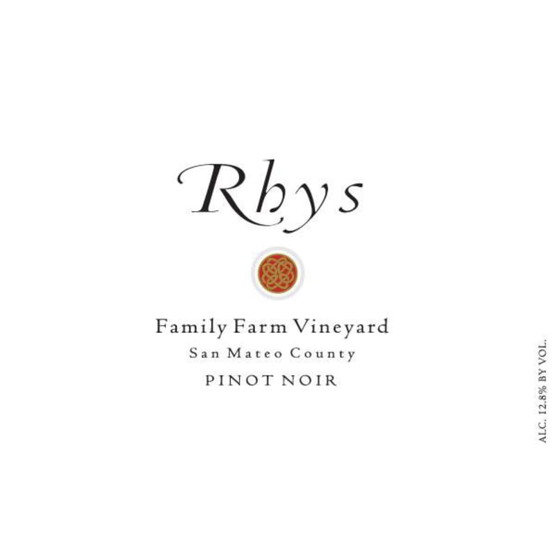 Rhys Family Farm Vineyard Pinot Noir 2013 Front Label