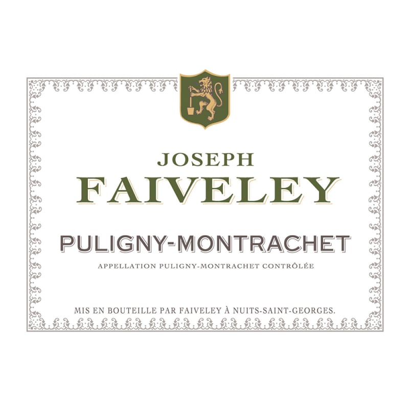 Faiveley Puligny-Montrachet 2013 Front Label