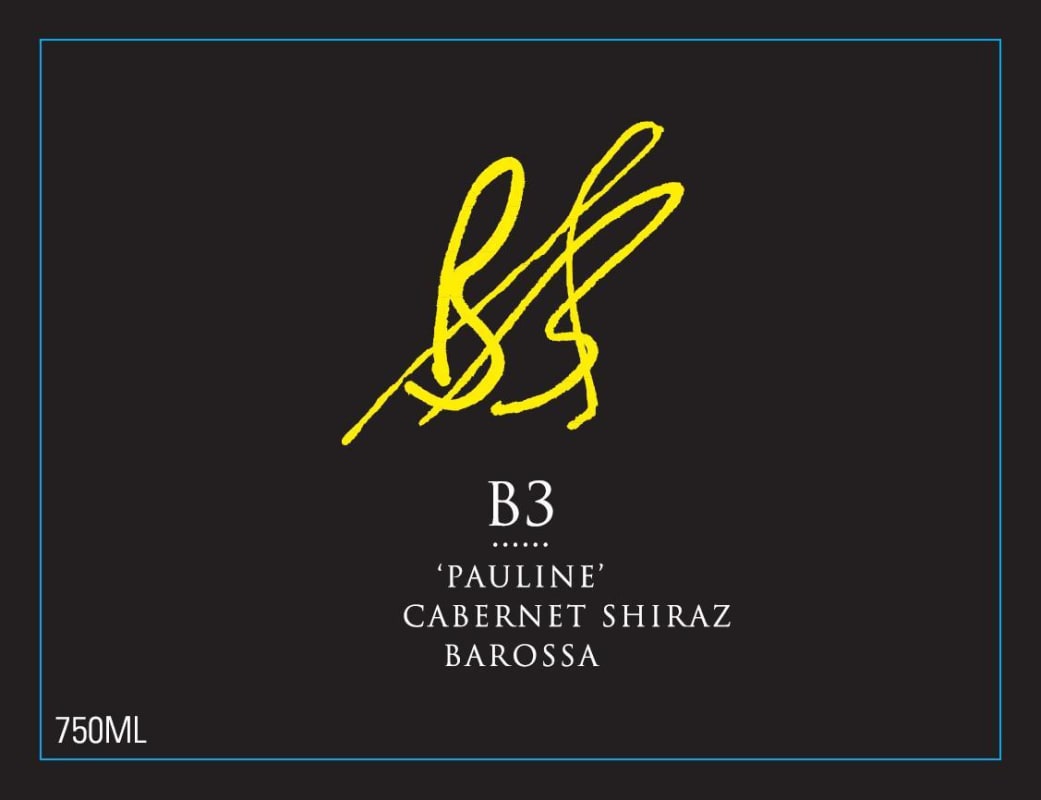 B3 Wines Pauline Cabernet Sauvignon Shiraz 2010 Front Label