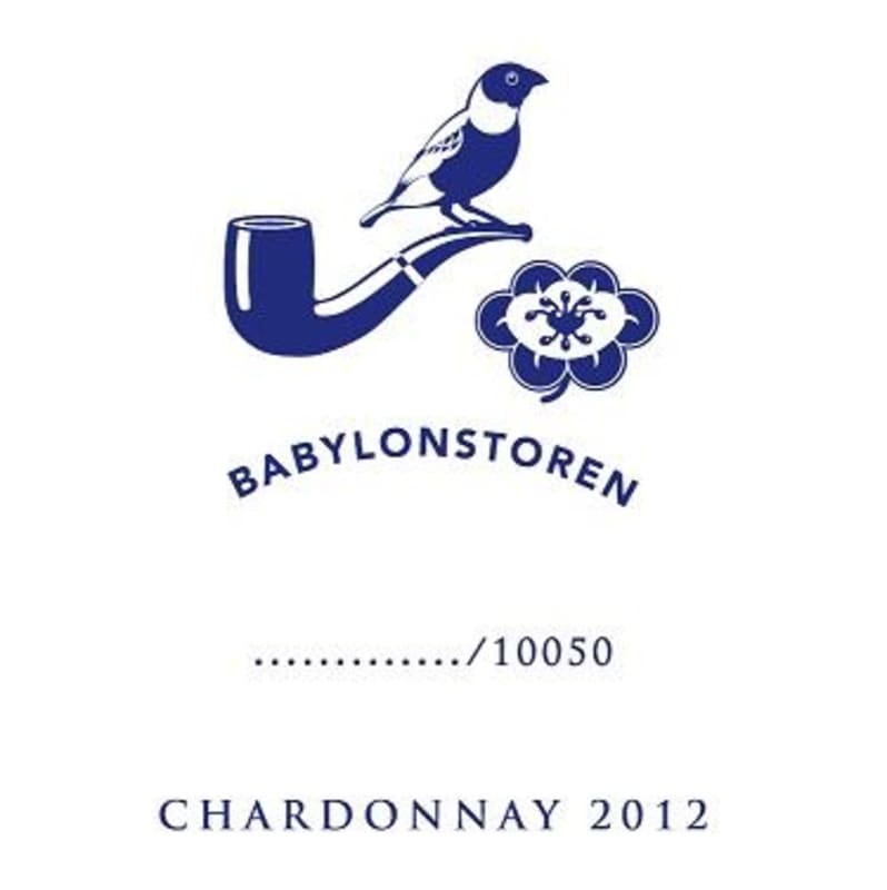 Babylonstoren Western Cape Chardonnay 2012 Front Label