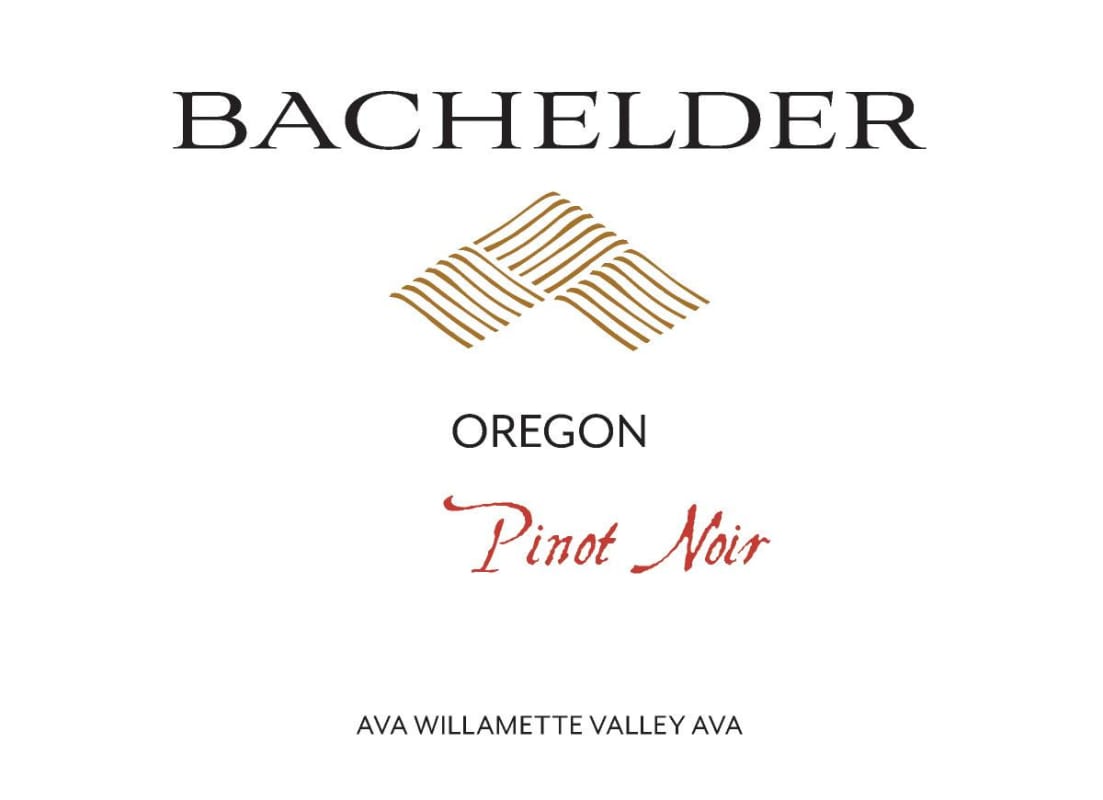 Bachelder Willamette Valley Oregon Pinot Noir 2013 Front Label