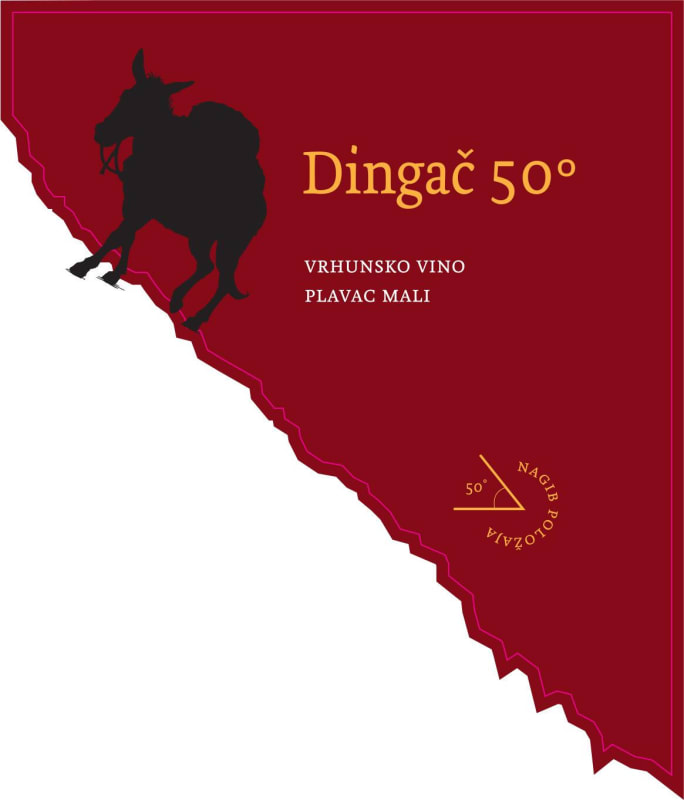 Badel 1862 Dingac 50 Plavac Mali 2011 Front Label