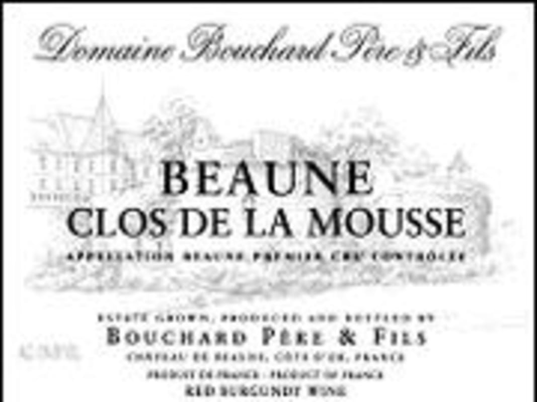 Bouchard Pere & Fils Clos de la Mousse Beaune 1996 Front Label