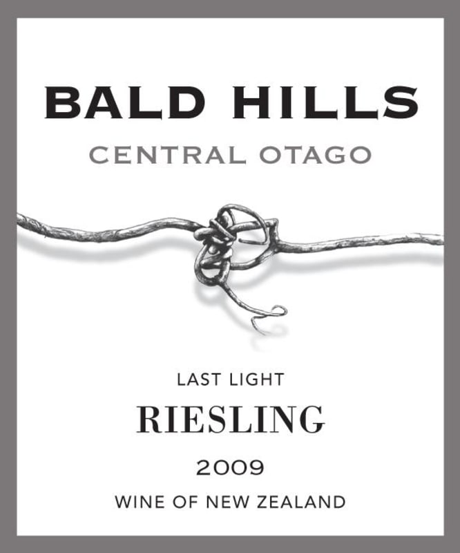 Patrice Rion Central Otago Riesling 2009 Front Label