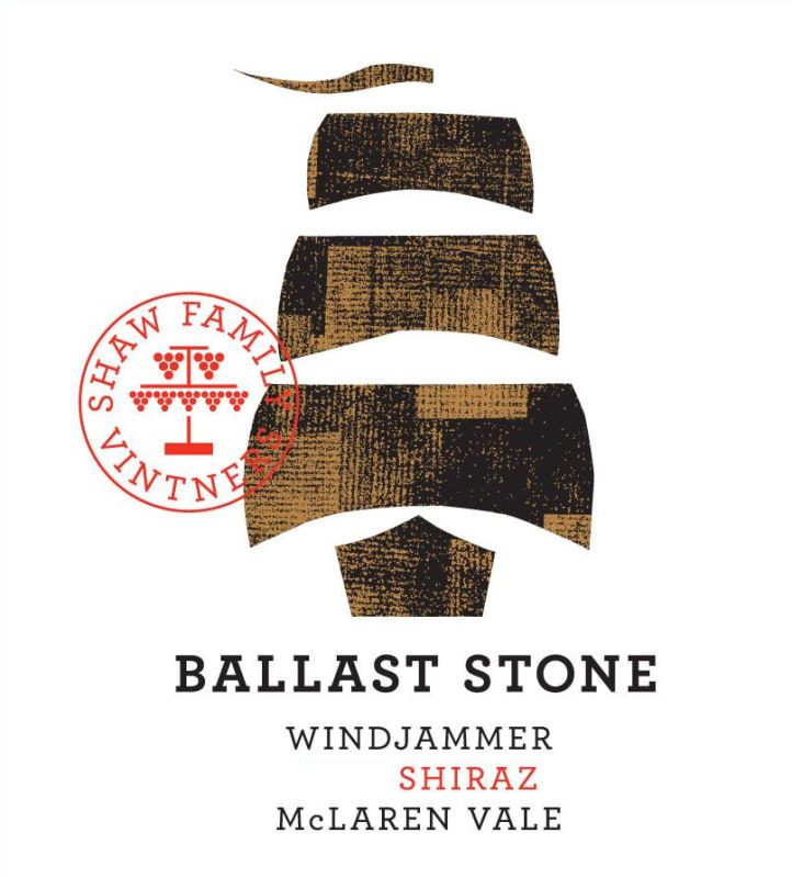 Ballast Stone Estate Wines Windjammer Shiraz 2014 Front Label