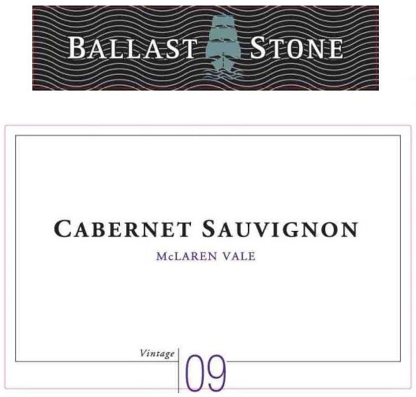 Ballast Stone Estate Wines Cabernet Sauvignon 2009 Front Label
