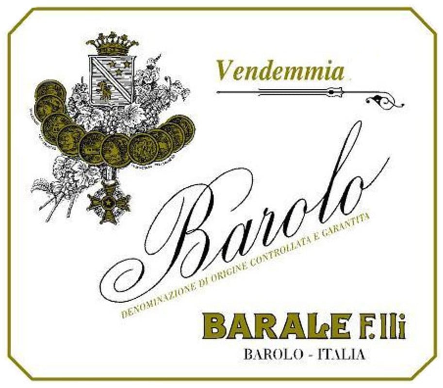 Barale Fratelli Barolo 2010 Front Label