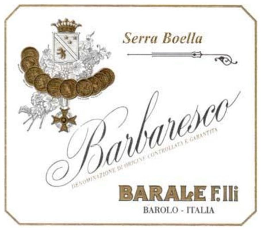 Barale Fratelli Serra Boella 2010 Front Label