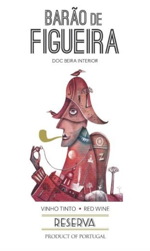 Barao de Figueira Reserva 2014 Front Label