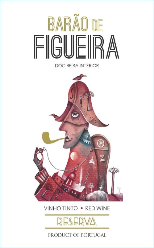 Barao de Figueira Reserva 2013 Front Label