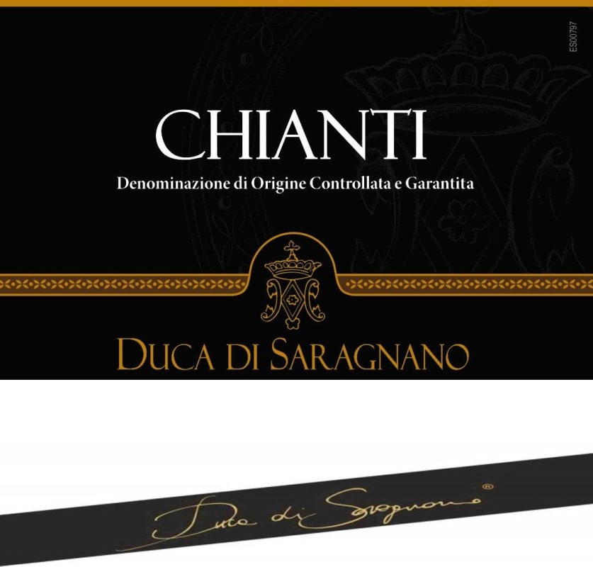Barbanera Chianti Duca di Saragnano 2015 Front Label