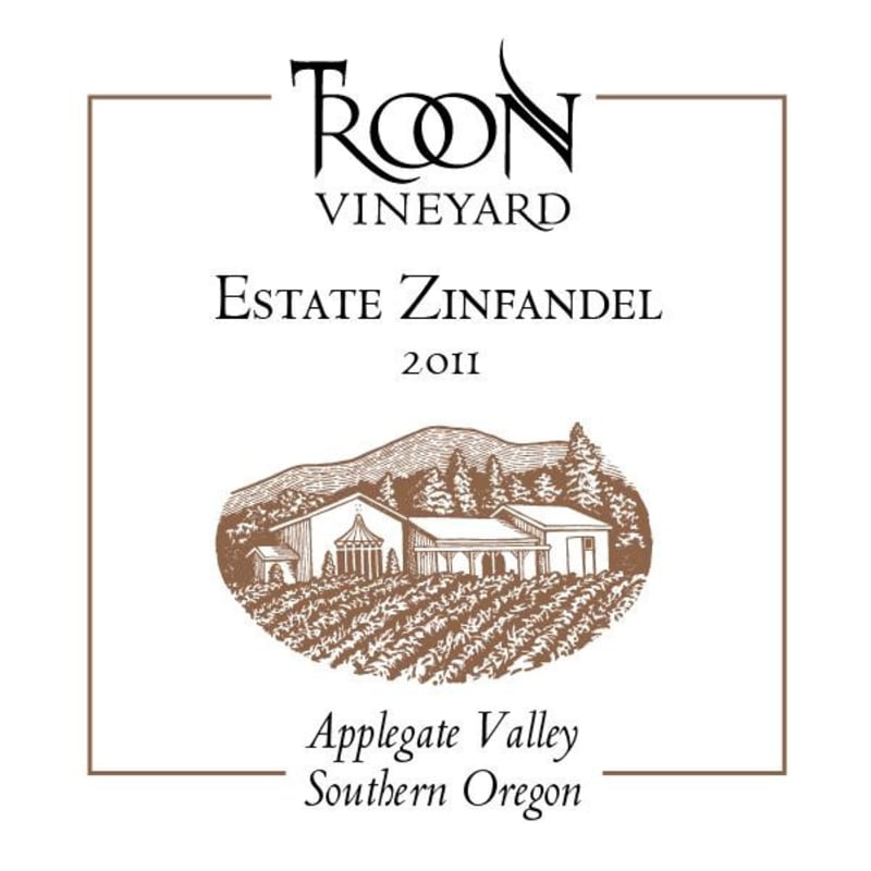 Troon Vineyard Zinfandel 2011 Front Label
