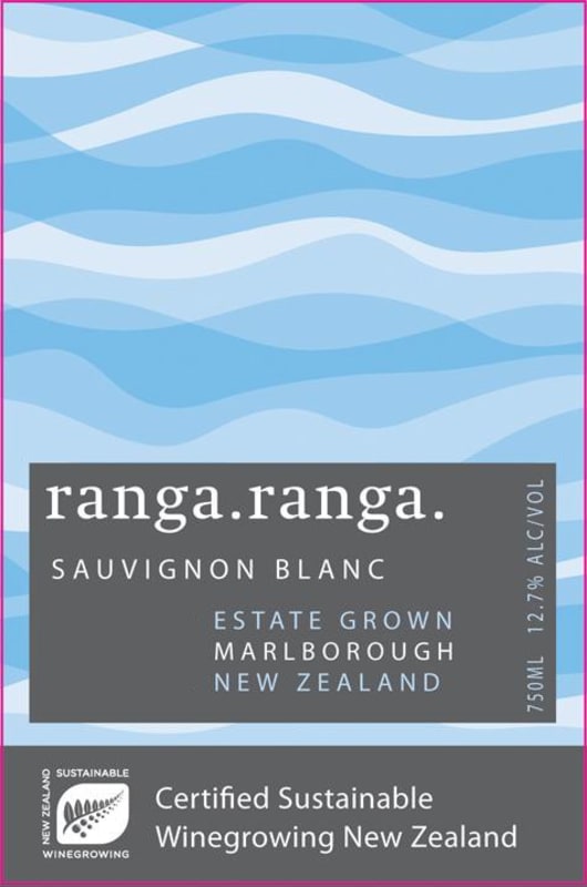 Barker's Marque Wines Ranga Ranga Sauvignon Blanc 2014 Front Label