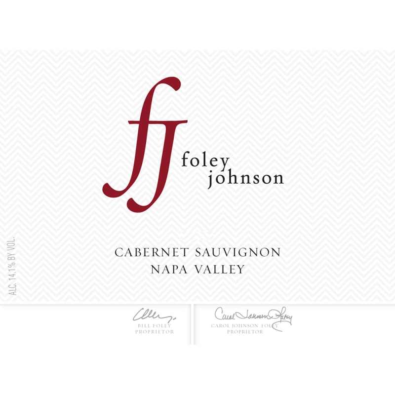 Foley Johnson Cabernet Sauvignon 2013 Front Label
