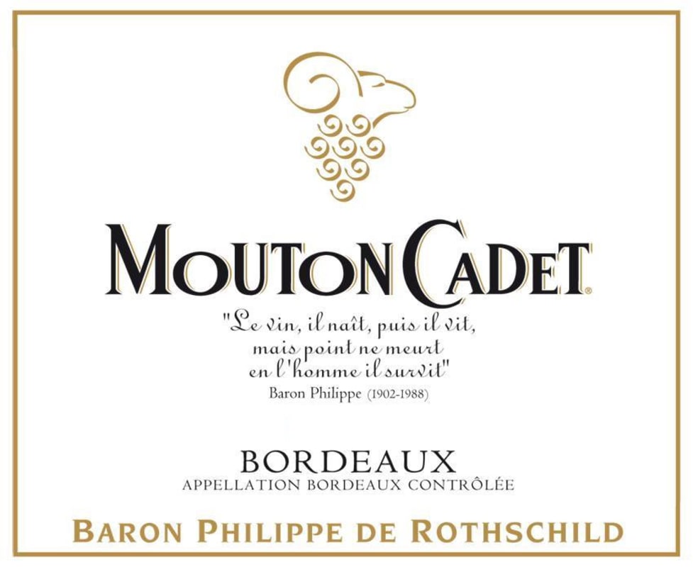 Baron Philippe de Rothschild - Vins de Bordeaux Bordeaux Mouton Cadet 2011 Front Label