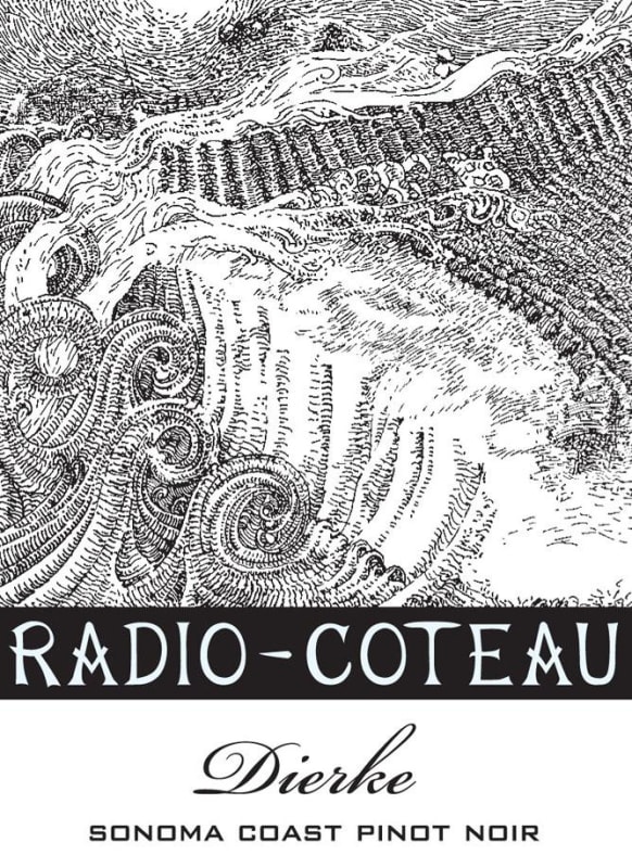 Radio-Coteau Dierke Pinot Noir 2009 Front Label