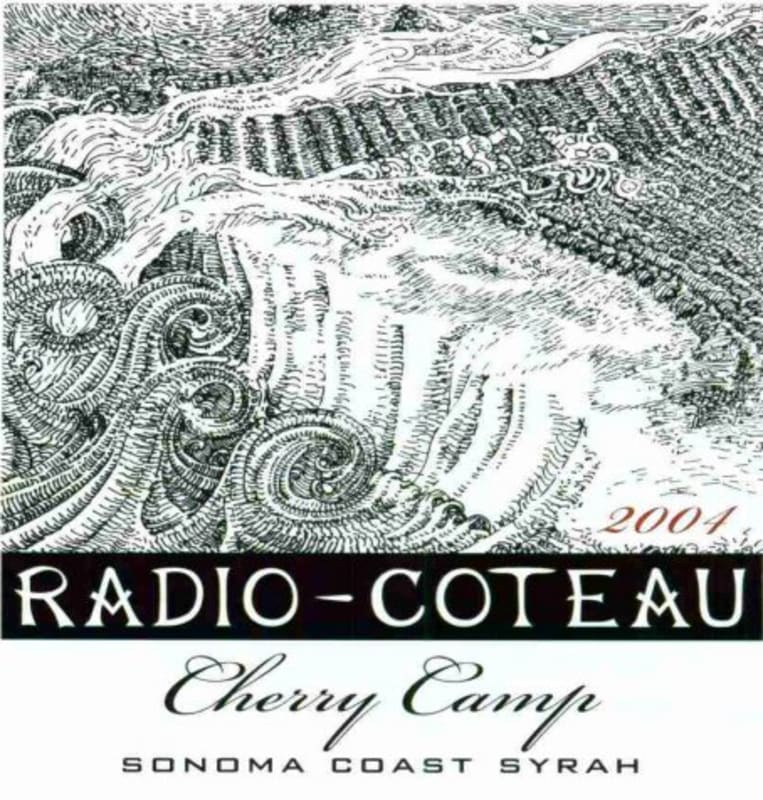 Radio-Coteau Cherry Camp Syrah 2004 Front Label