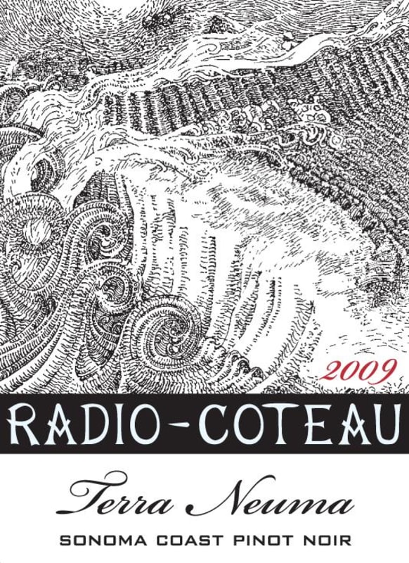 Radio-Coteau Terra Neuma Pinot Noir 2009 Front Label