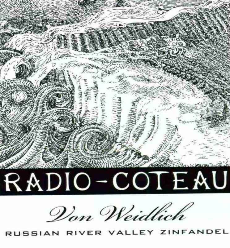Radio-Coteau Von Weidlich Zinfandel 2005 Front Label