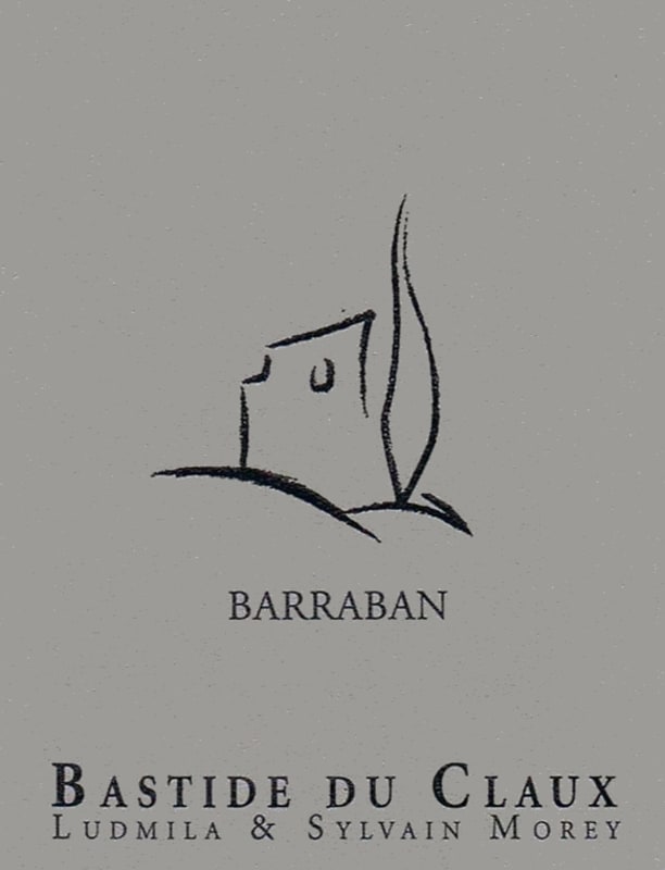 Bastide du Claux Barraban Blanc 2009 Front Label
