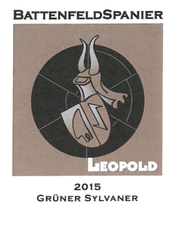 Battenfeld-Spanier Gruner Sylvaner 2015 Front Label