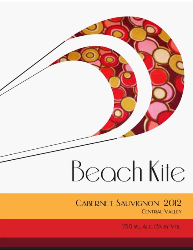 Beach Kite Cabernet Sauvignon 2012 Front Label