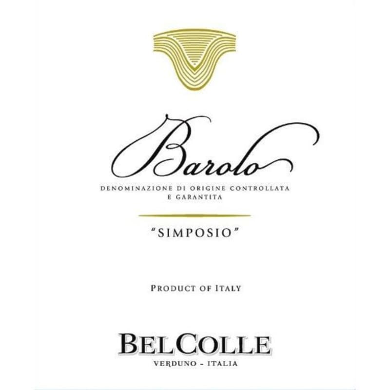 Encosta d'Aregos Barolo Simposio 2011 Front Label