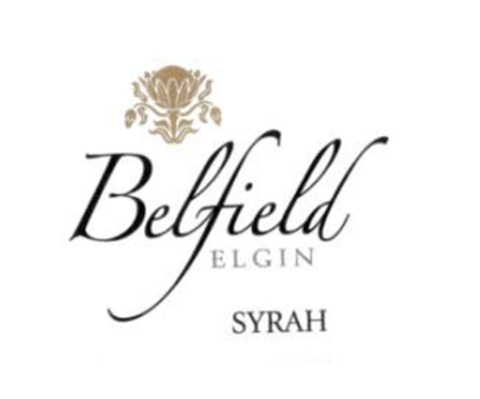 Belfield Syrah 2013 Front Label