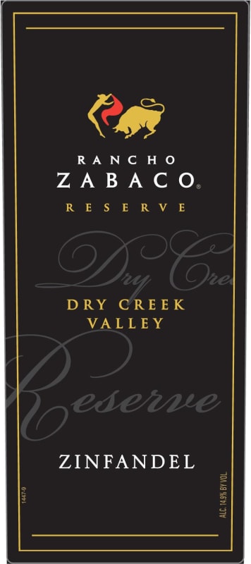 Rancho Zabaco Dry Creek Zinfandel 2011 Front Label