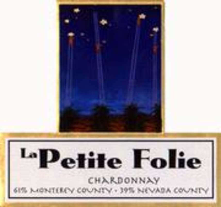 Folie a Deux Petite Folie Chardonnay 1998 Front Label