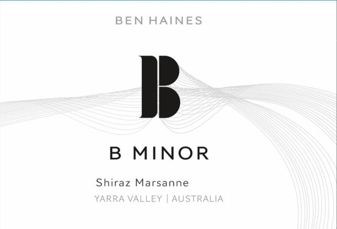 Ben Haines B Minor Shiraz Marsanne 2014 Front Label