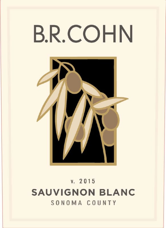 B.R. Cohn Sauvignon Blanc 2015 Front Label