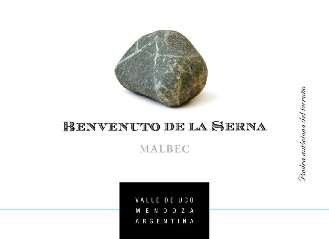 Benevuto de la Serna Malbec 2013 Front Label