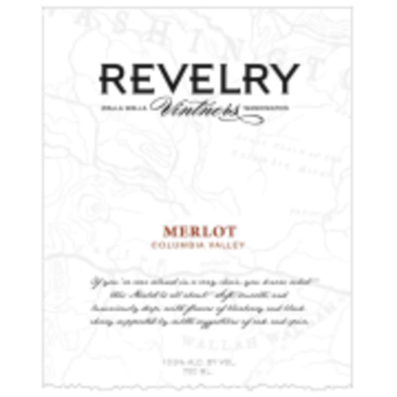 Revelry Vintners Merlot 2013 Front Label