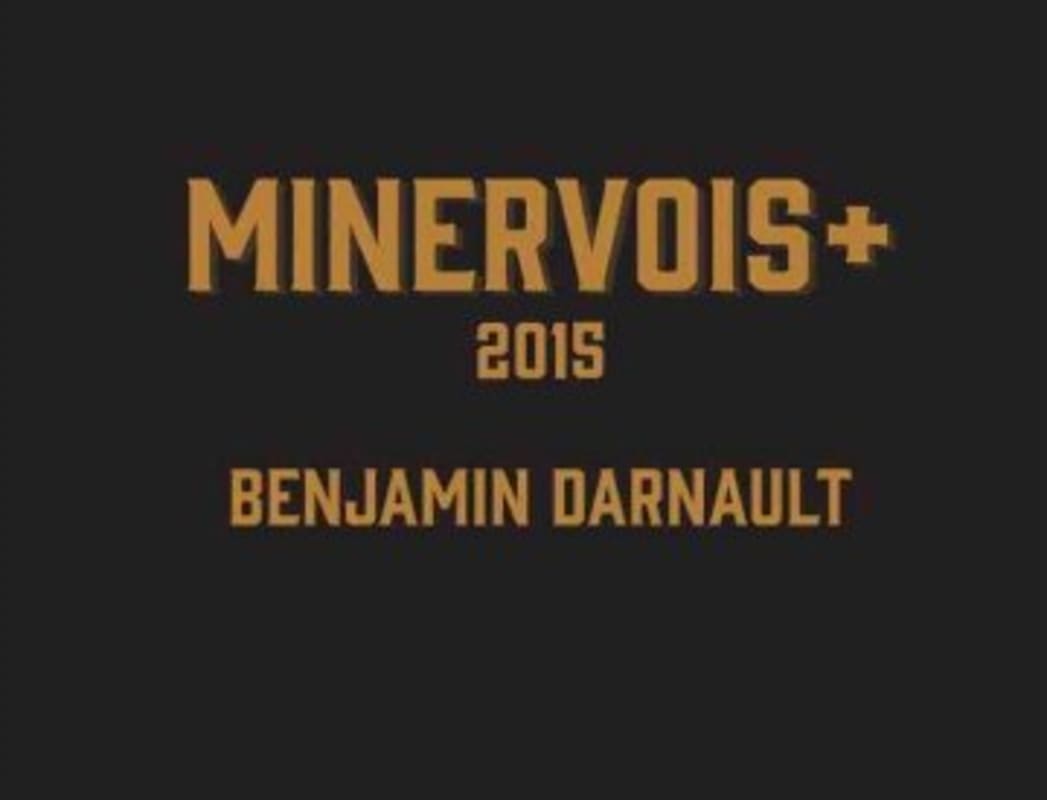 Benjamin Darnault Minervois 2015 Front Label