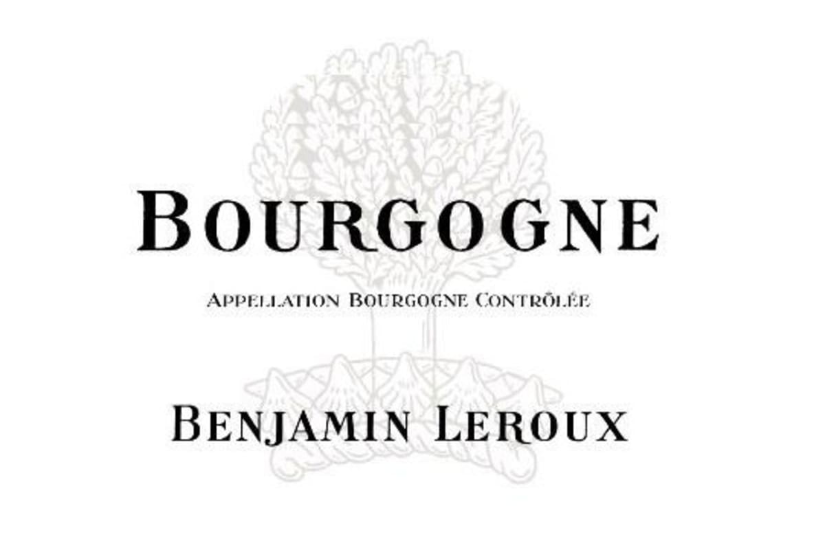 Benjamin Leroux Bourgogne Rouge 2012 Front Label
