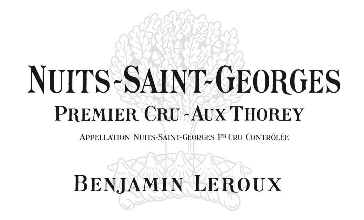 Benjamin Leroux Nuits-Saint-Georges Aux Thorey Premier Cru 2008 Front Label