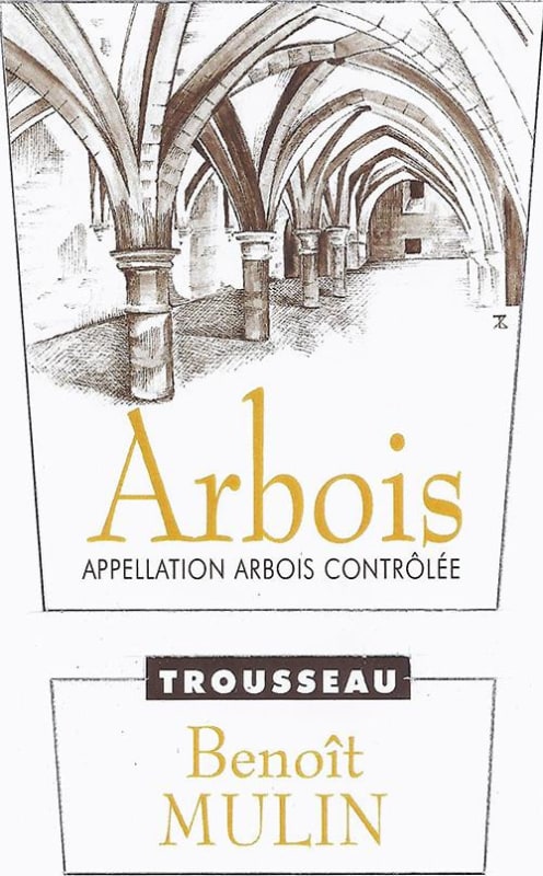 Benoit Mulin Arbois Trousseau 2011 Front Label