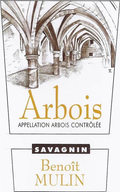 Benoit Mulin Arbois Savagnin 2012 Front Label