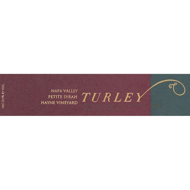 Turley Hayne Vineyard Petite Syrah 2004 Front Label