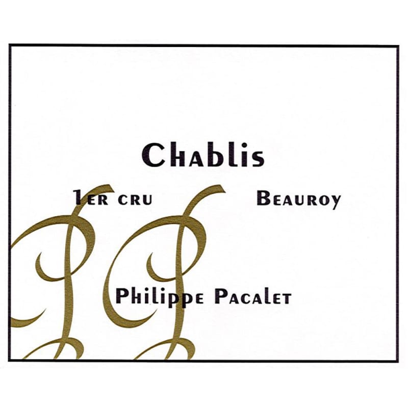 Philippe Pacalet Chablis Beauroy Premier Cru 2014 Front Label